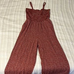 Old Navy Wide Leg Cropped Jumpsuit